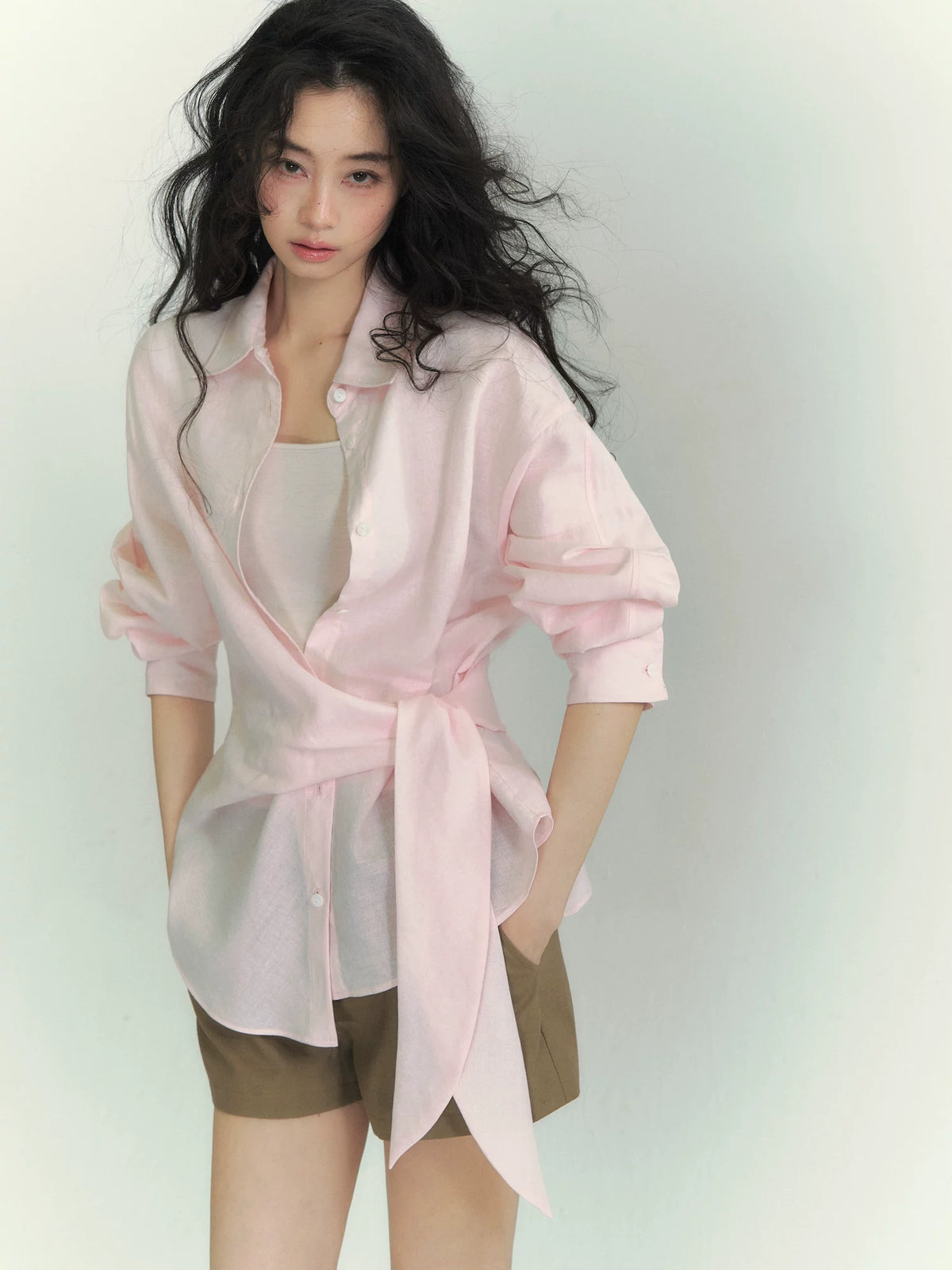 Breathable Tie Shirt