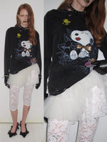 Distressed Snoopy Tee