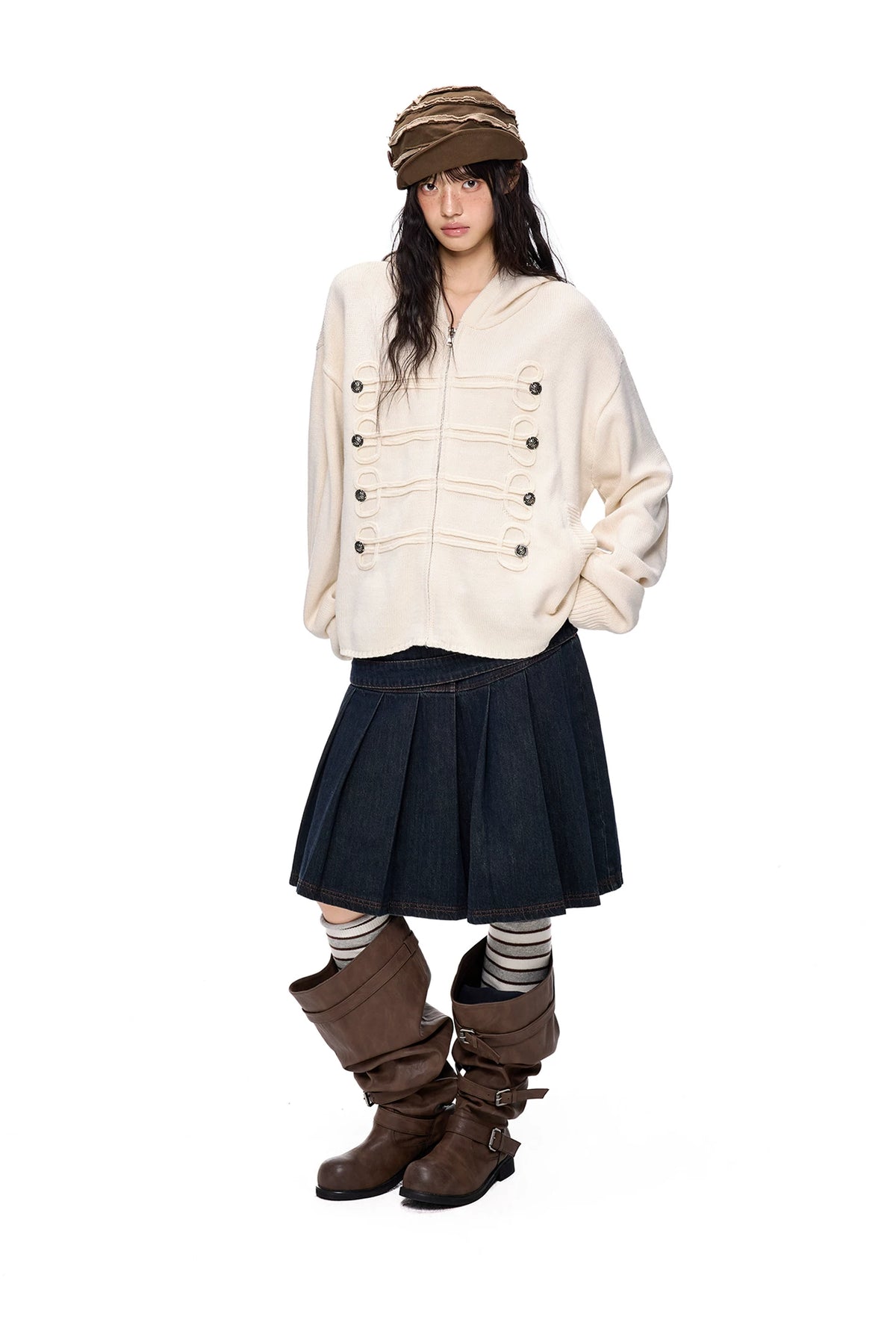 Napoleon Double Breasted Cardigan