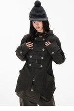 Napoleon Hooded Denim Jacket