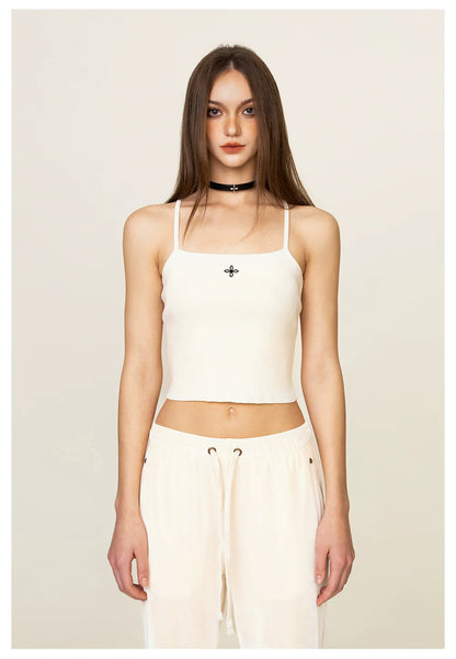 Compass Cruciferous Knitted Tank Top