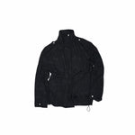 Heavy Embroidery Jacquard Multi-pocket Stand Collar Utility Jacket
