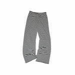 Double-Face Striped Knit 3-Piece Set