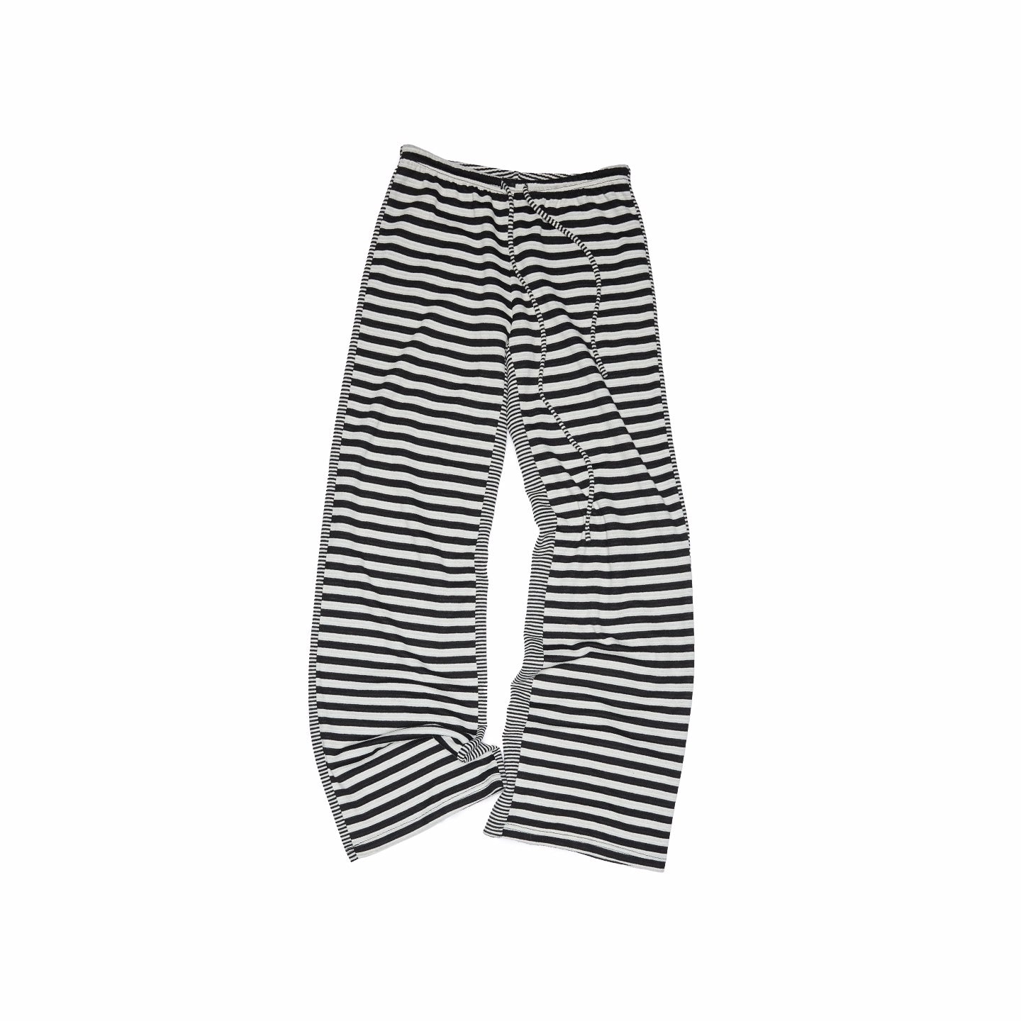 Double-Face Striped Knit 3-Piece Set