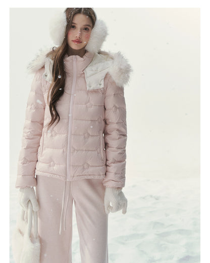 Quilted Dream Embossed Down Jacket