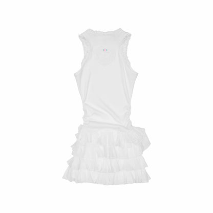 Snoopy Tiered Tank Dress
