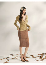 Autumn Tea Modal Knit Blouse