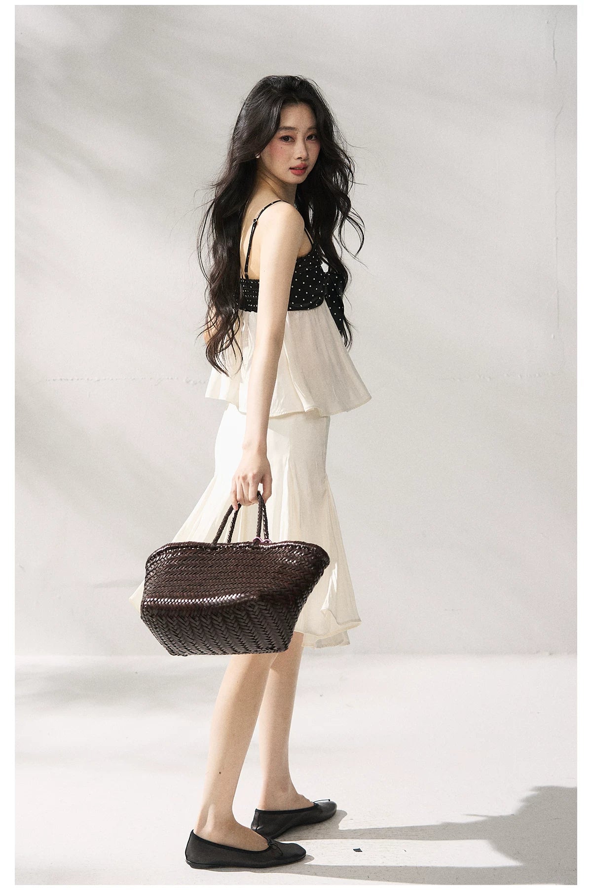 Polka Dot Top &amp; Skirt Set