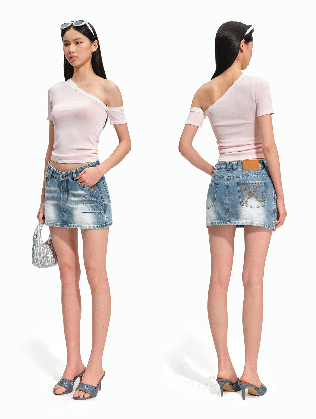 Asymmetric Sculpt Tee