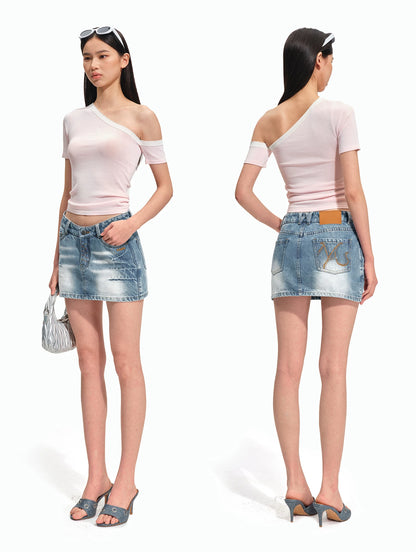 Asymmetric Sculpt Tee