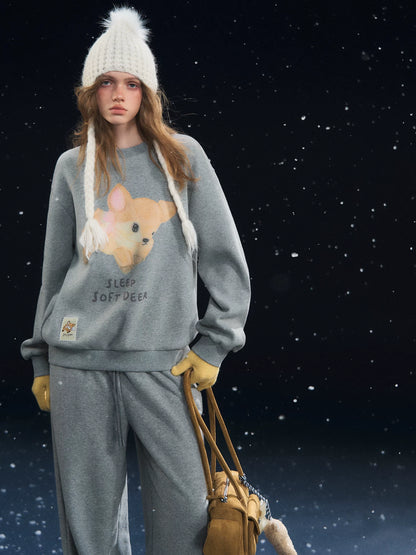 Fawn Fleece Crewneck Sweatshirt