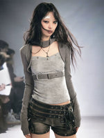 Layered Knit Top
