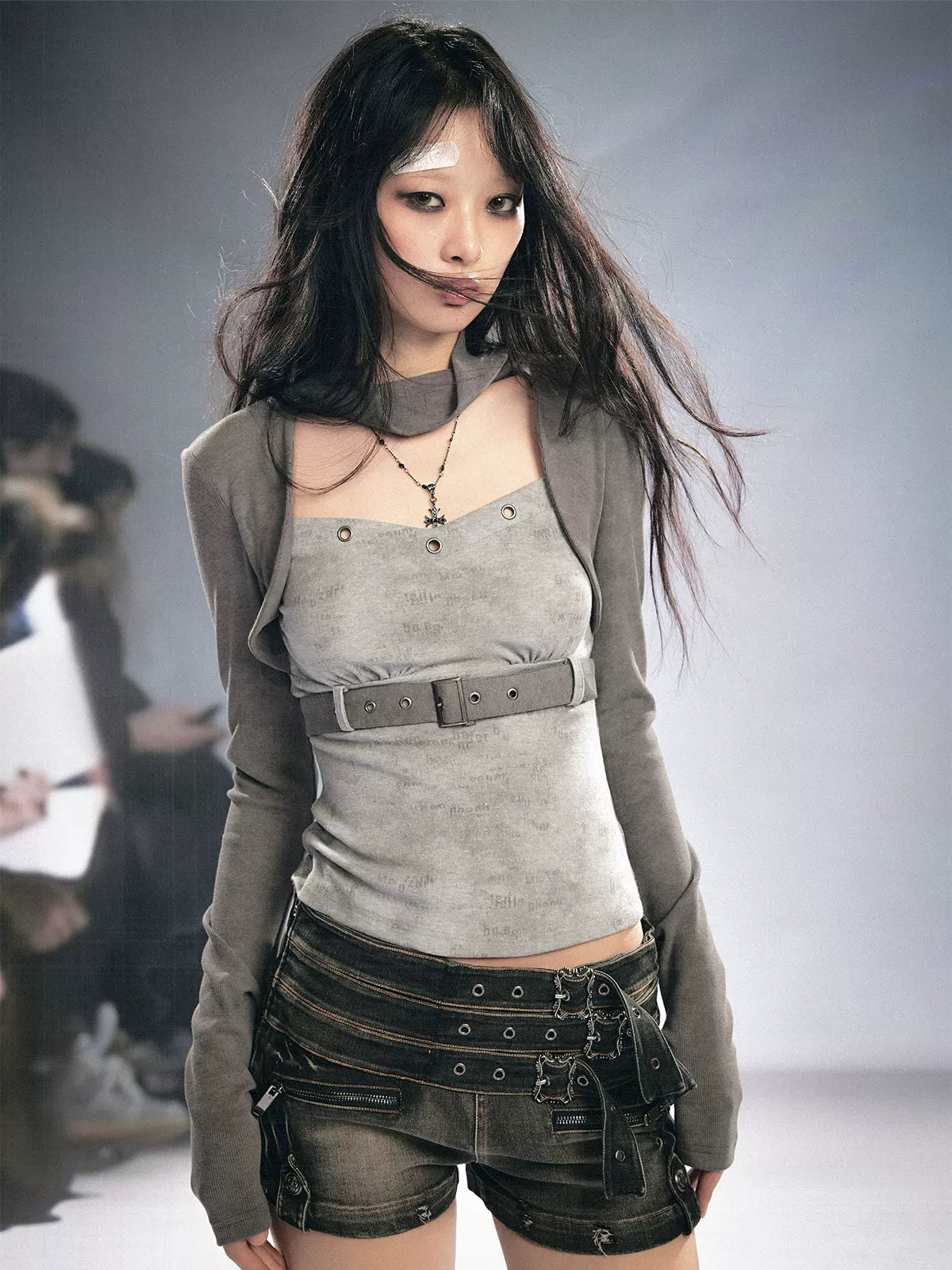 Layered Knit Top