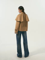 Detachable Cape Jacket