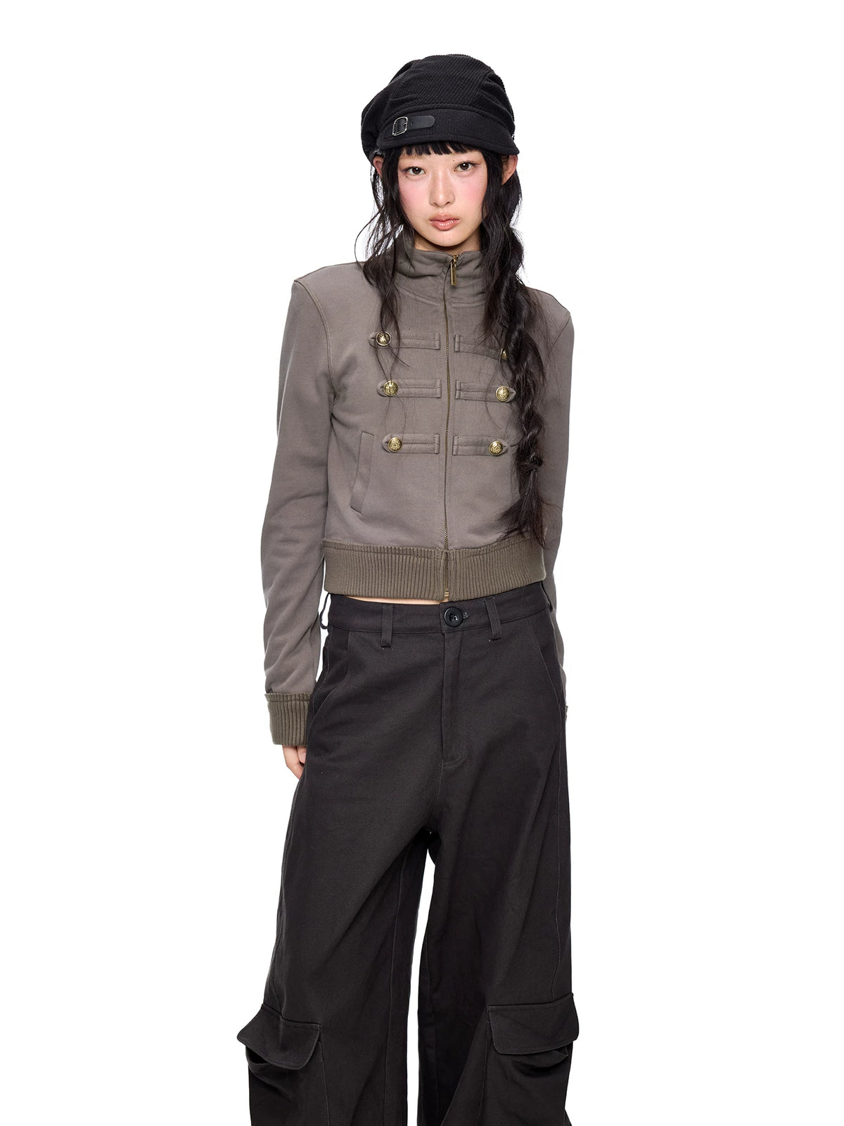 Napoleon Stand Collar Jacket