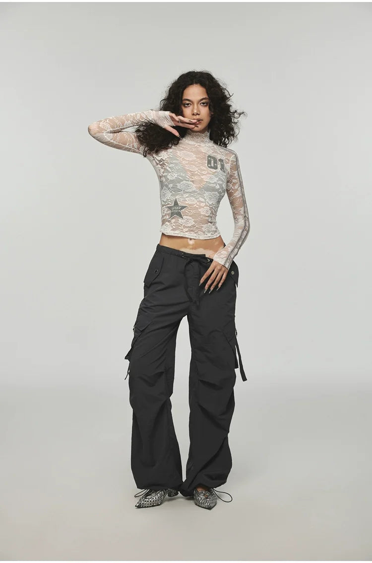 Utility Wide-Leg Pants