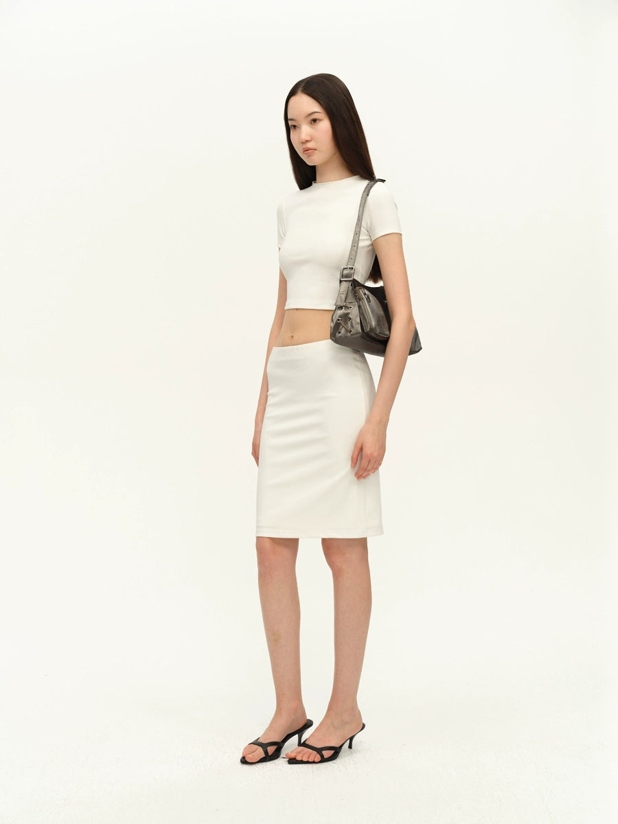 Backless D-Buckle Two-Piece Set