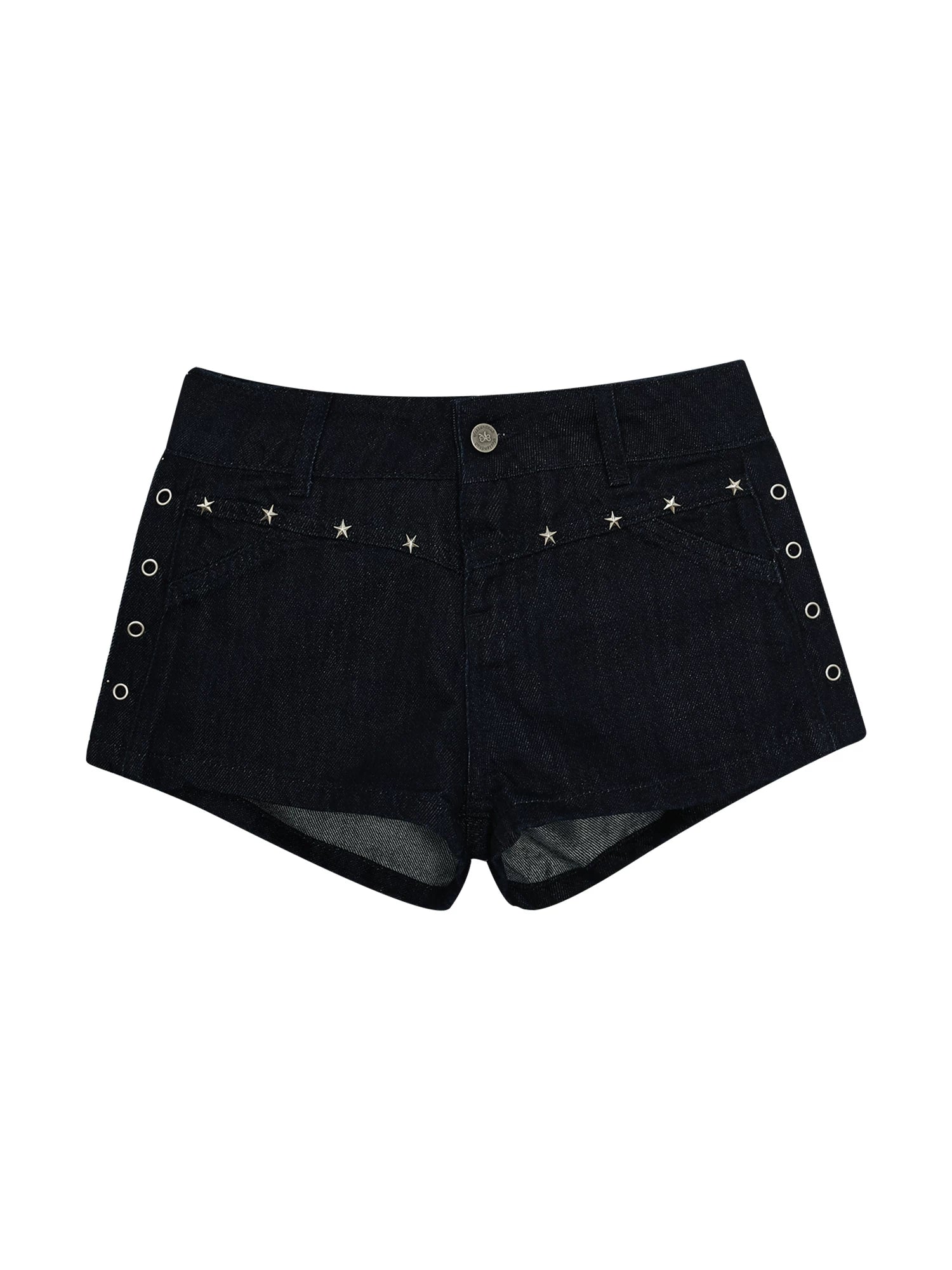 Star Stud Low-Rise Shorts