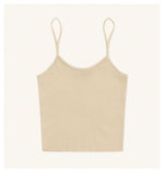 Compass Knitted Spaghetti Straps