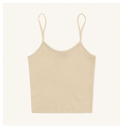 Compass Knitted Spaghetti Straps