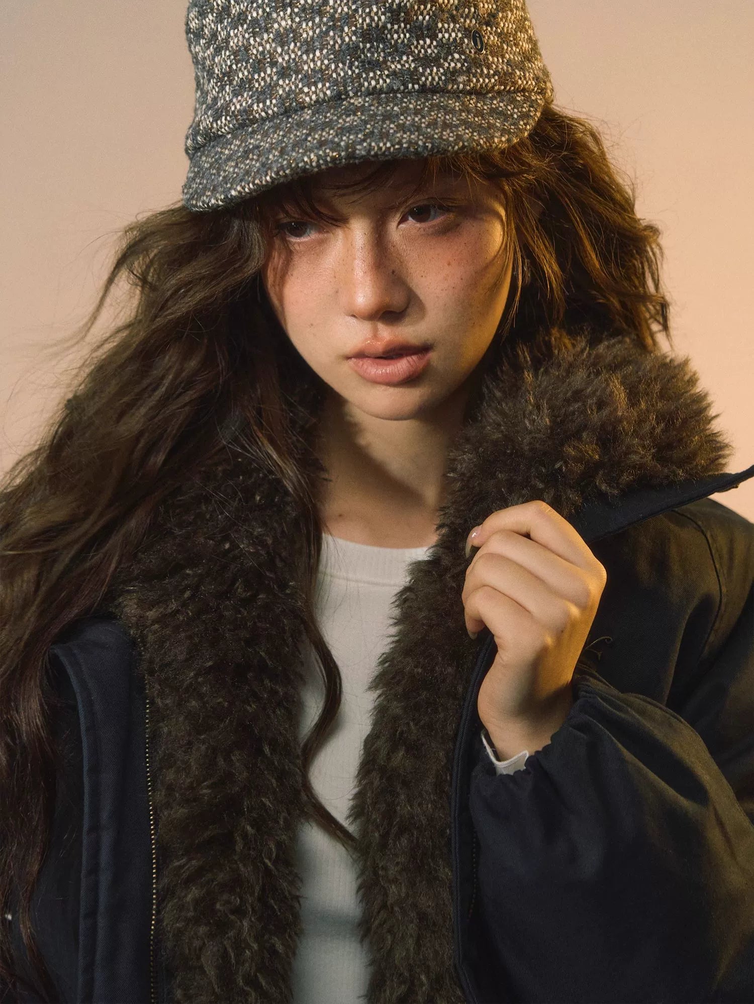 Detachable Fur Down Parka