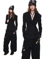 Distressed Multi-Pocket Cargo Pants