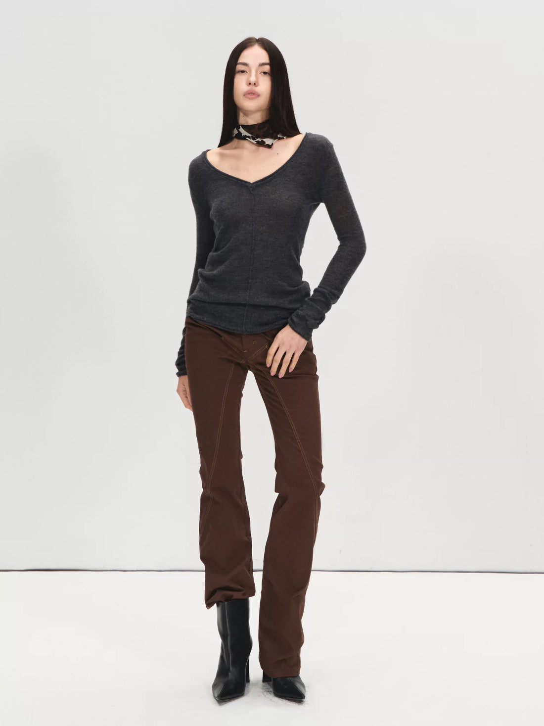 R2 Panel Straight Flare Jeans