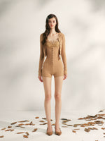 Fluffy Mist Knit Lace Set