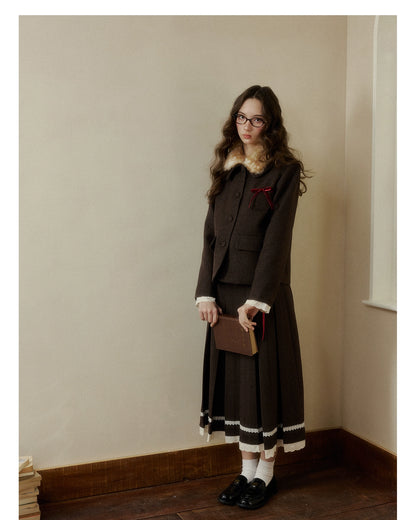 Bambi Wool Tweed Set