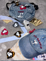 Washed Denim Cap