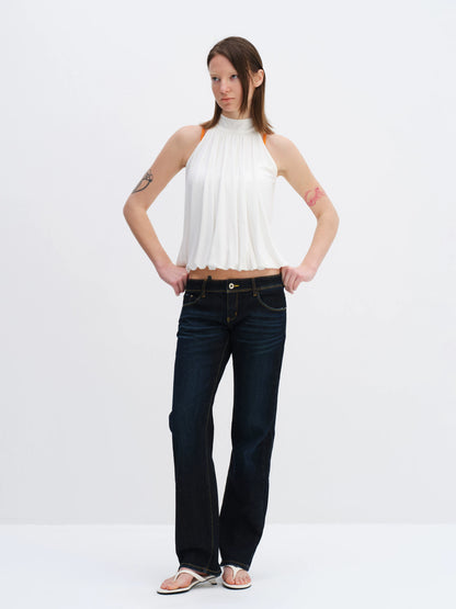 Sleeveless Halter Tank Top