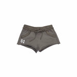 Bone Embroidery Sweat Shorts