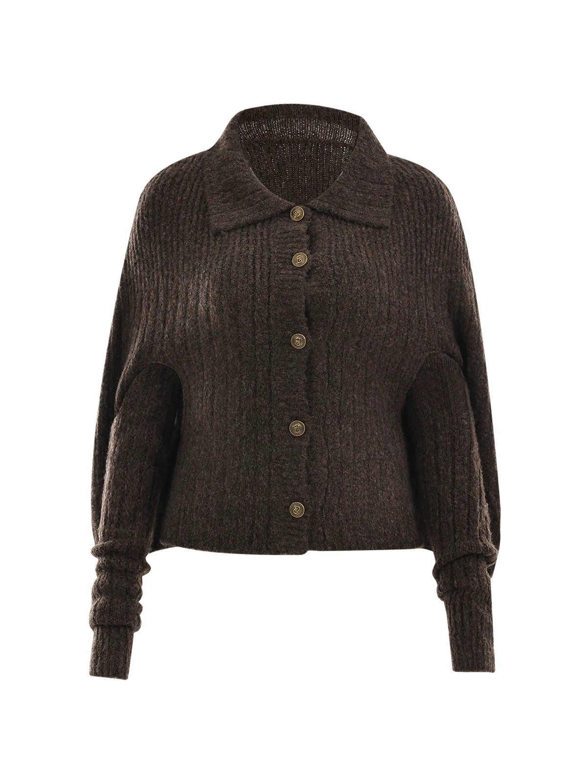 Retro Fur Collar Cape Cardigan