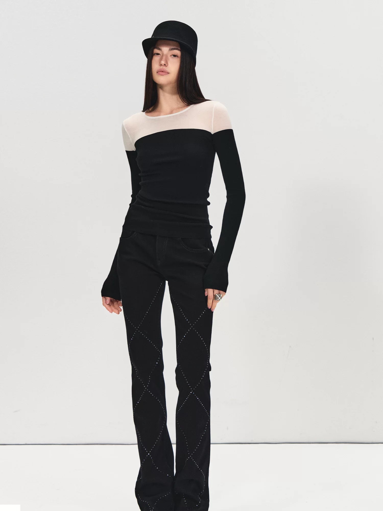 Lyocell Silk Layered Base Top