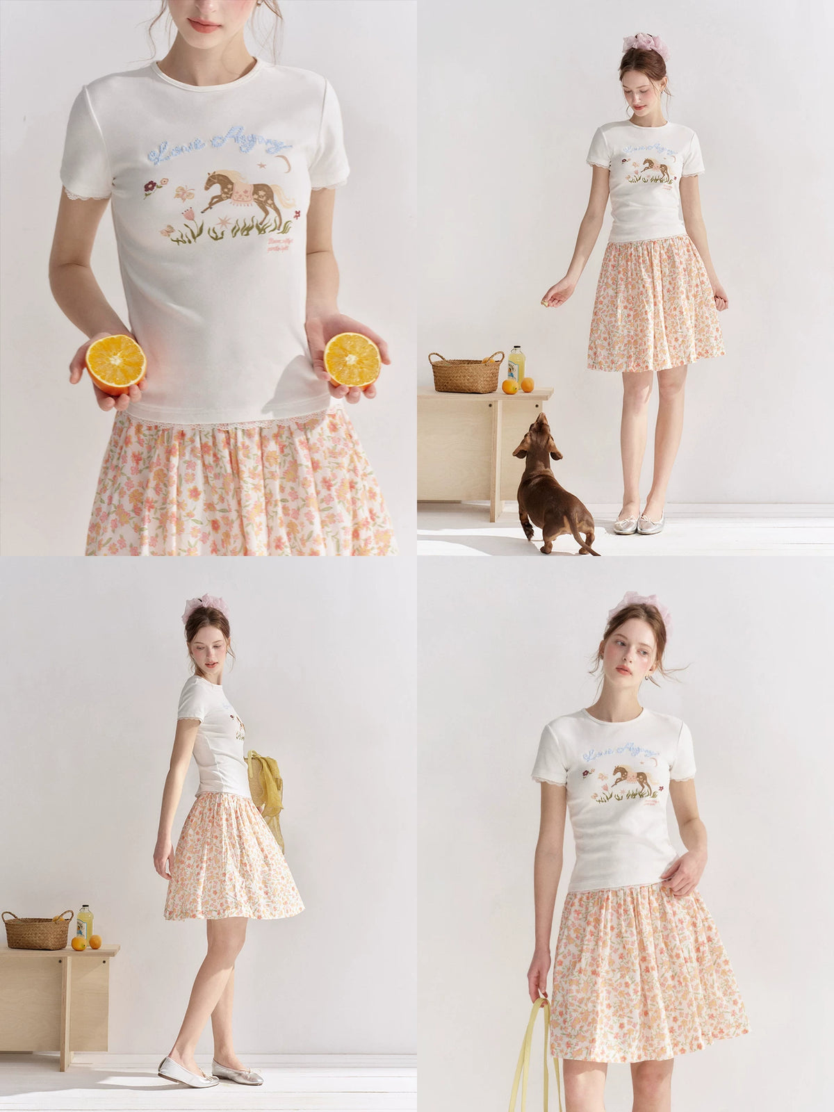 Embroidered Graphic T-shirt