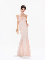 Lace Mermaid Maxi Dress