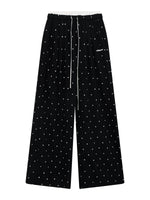 Polka Dot Wide Leg Pants