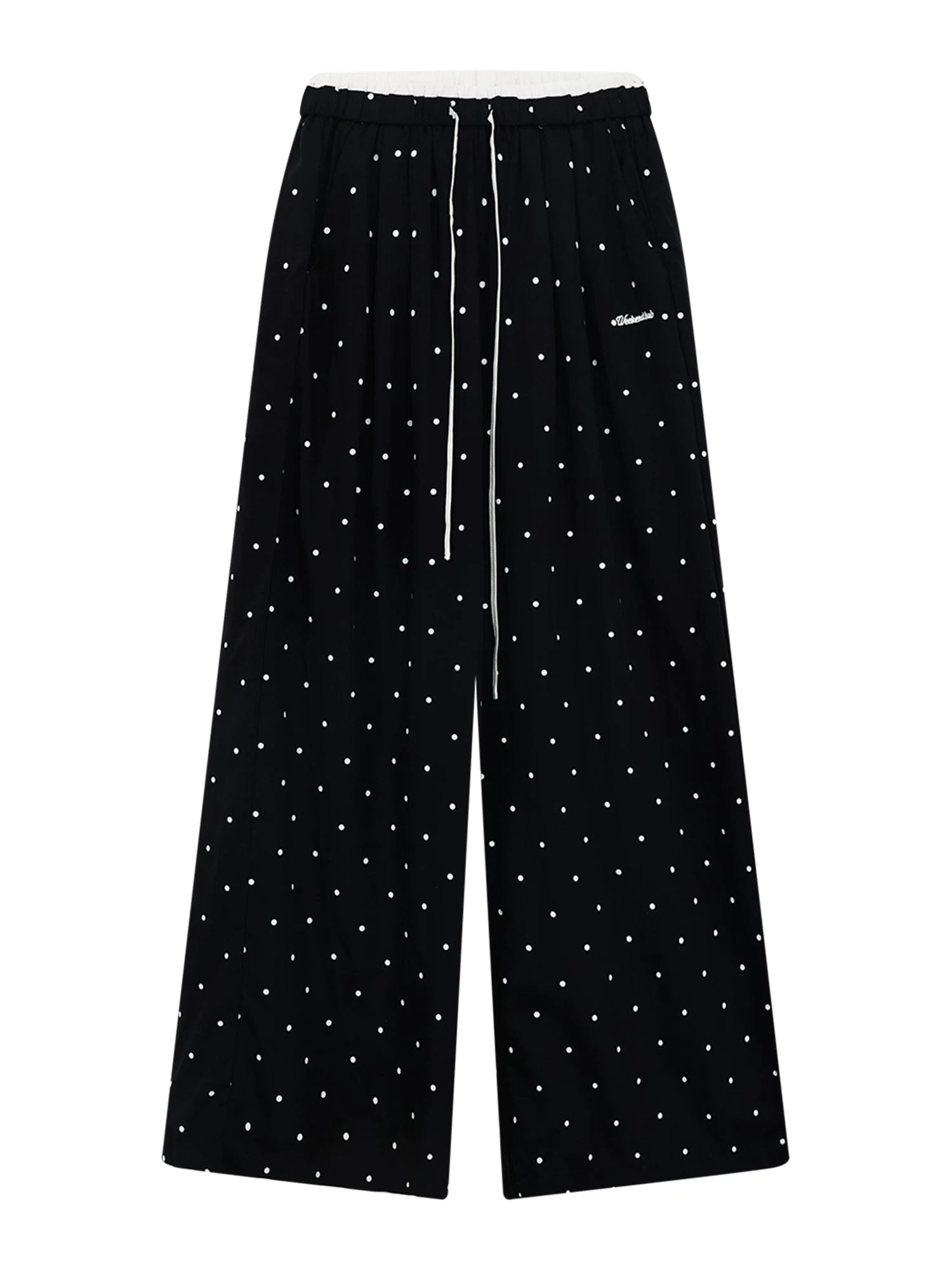 Polka Dot Wide Leg Pants