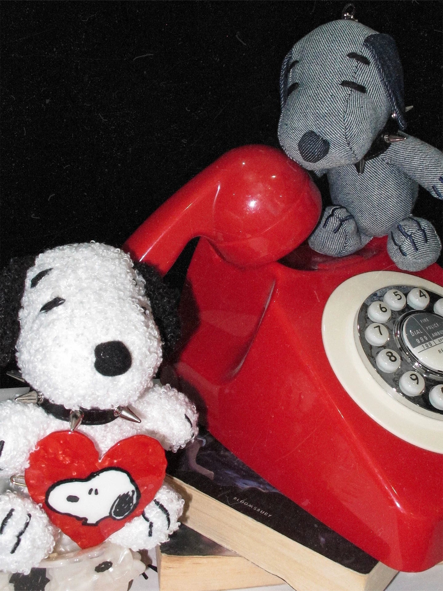 Snoopy Rivet Keychain