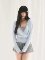 Light Blue Lace Layered Set