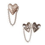 Heart & Pony Tassel Earrings
