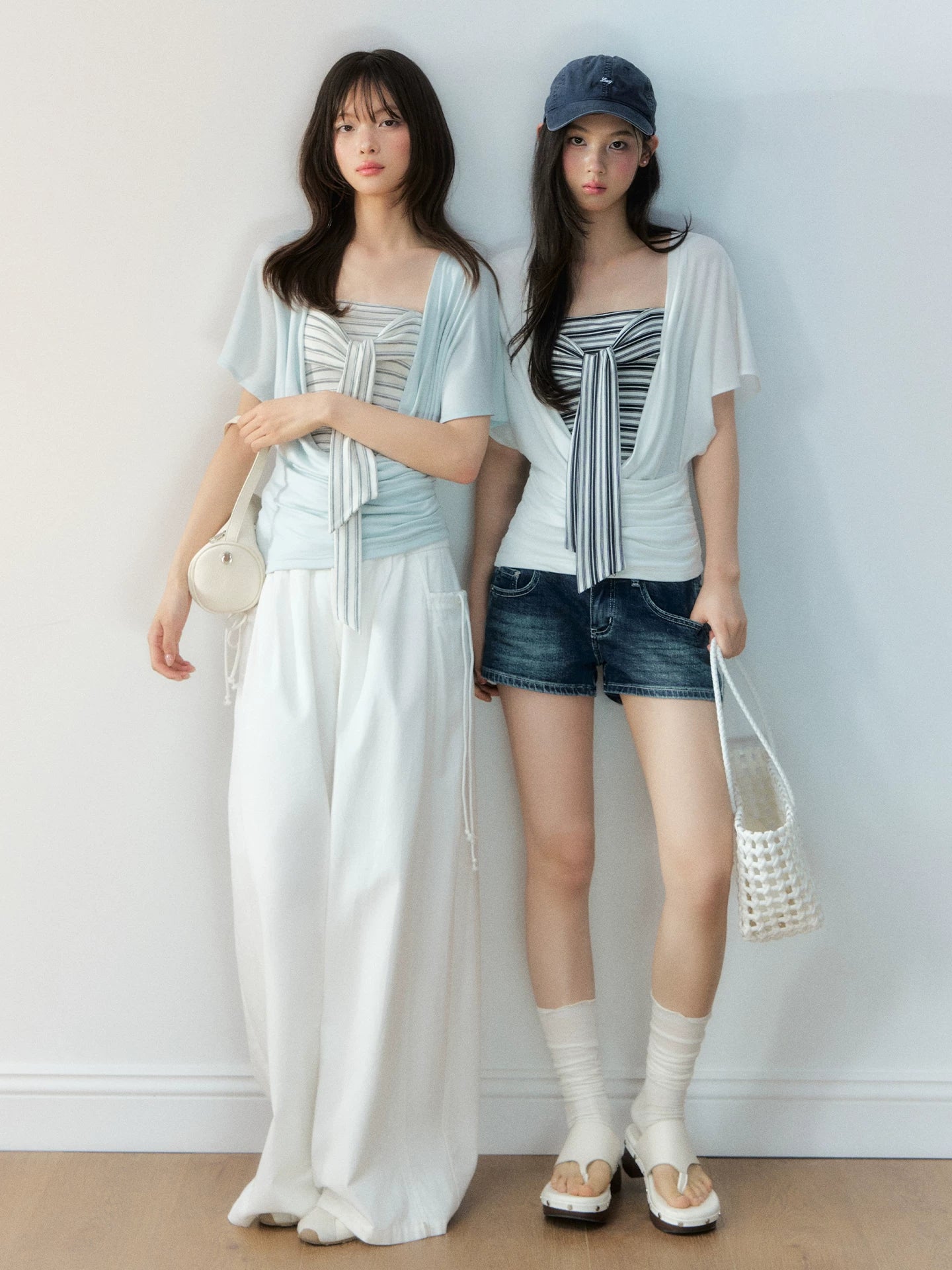 Lyocell Batwing Tube Top Set