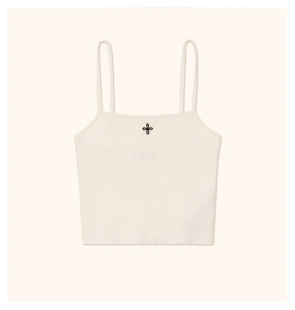 Compass Cruciferous Knitted Tank Top