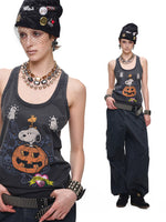 Vintage Printed Tank Top