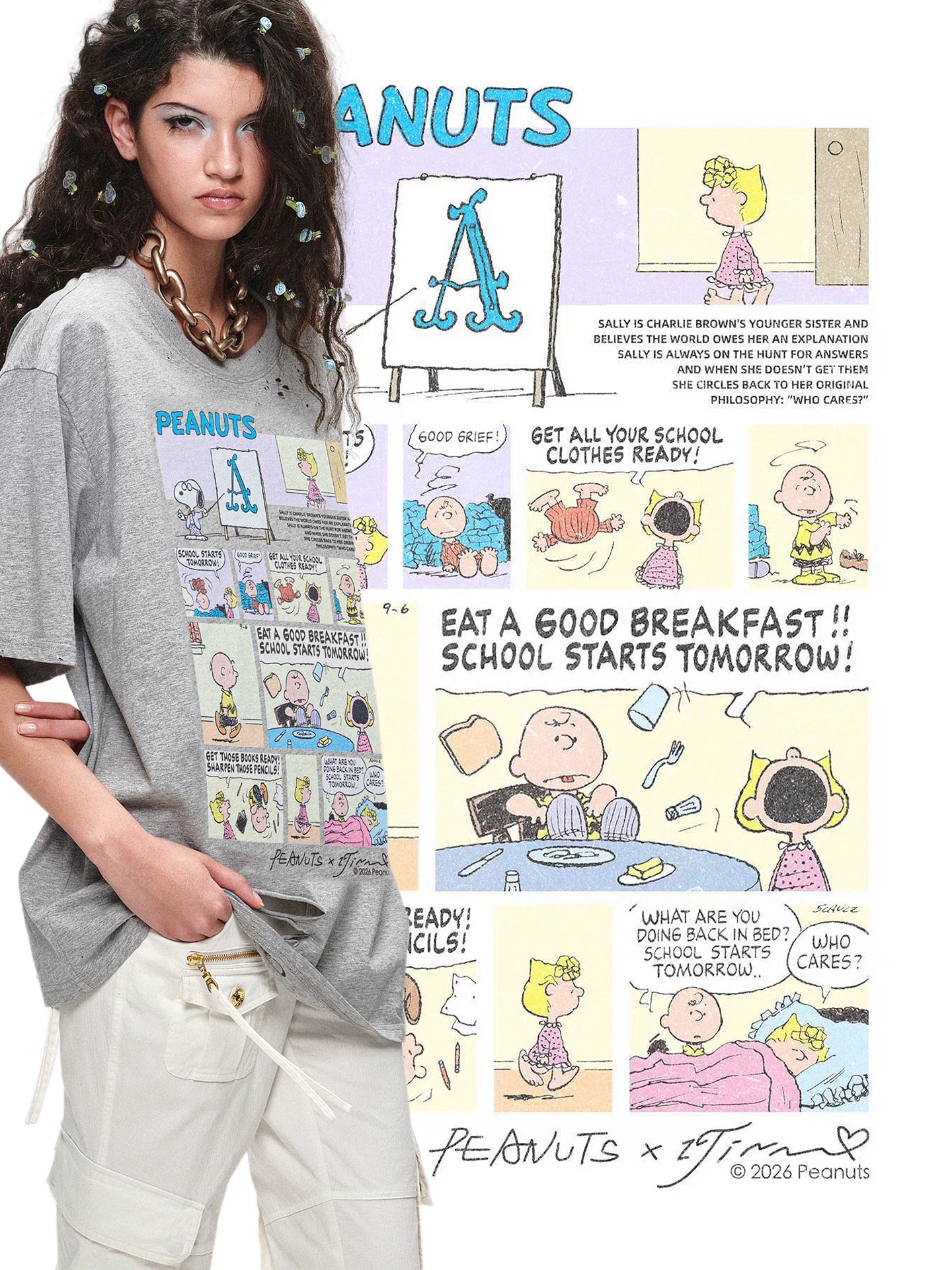 Snoopy Print T-shirt