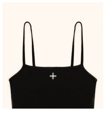 Compass Cruciferous Knitted Tank Top