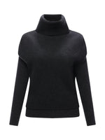 Gray Turtleneck Knit Set