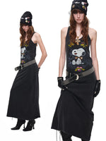 Snoopy Printed Tank Dress