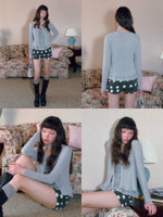 Polka Dot Lace Twinset