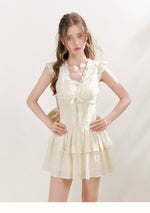Vasilisa Embroidered Tiered Dress